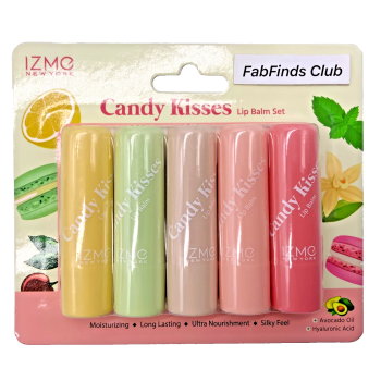 Set Bálsamos Labiales Candy Kisses