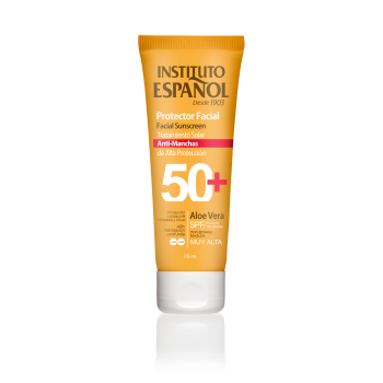 Schermo viso anti-macchie SPF50+