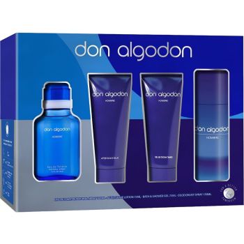 Estuche Hombre EDT + After Shave + Gel de Baño + DEO