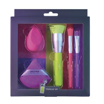 Makeup Brushes &amp; Sponges Yummy Collection Set Brochas y Esponjas