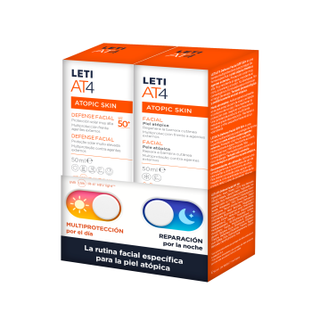 Pack AT4 Crema Facial Defense + Facial