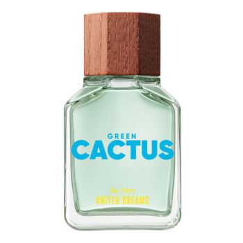 United Dreams Green Cactus Eau de Toilette for Him