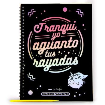 Caderno para Rainbow Scratch Book