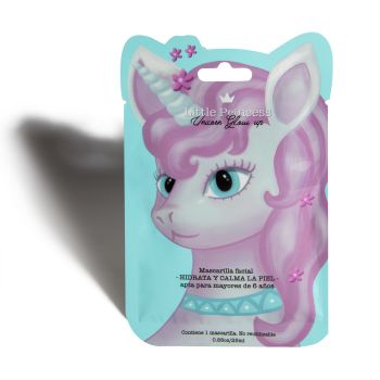 Máscara facial unicorn glow little princess