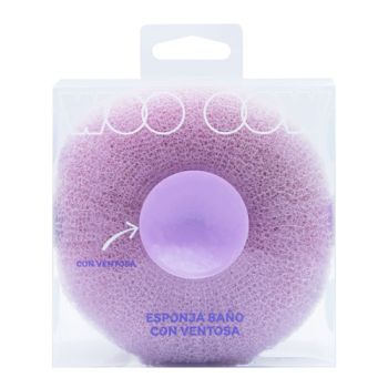  Esponja Baño Con Ventosa
