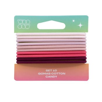 Set de 10 élastiques pour cheveux