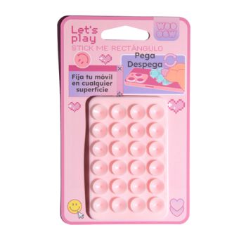 Let's Play Almohadilla Stick Me Rectángulo 