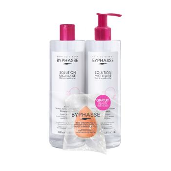 Pack Solución Micelar Desmaquillante + Esponja de Maquillaje