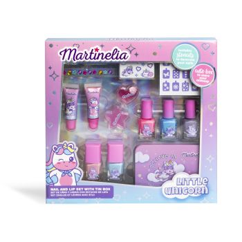 Set Little Unicorn Nail&Lip