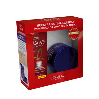 Coffret Elvive Color Vive Shampoing Protecteur + Masque Intensif Violet