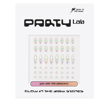 Party Lab Glow In The Dark Stones Stickers