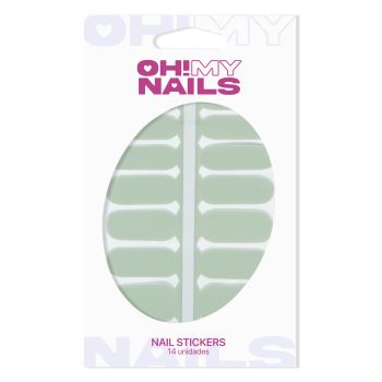 Oh My Nails Stickers Verde