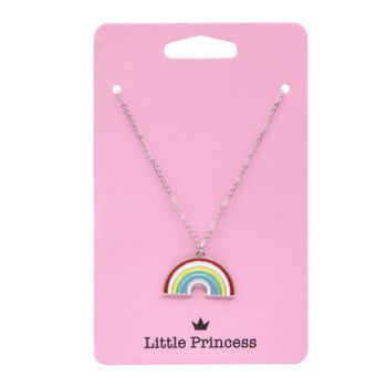Little Princess Collar Charm Rainbow
