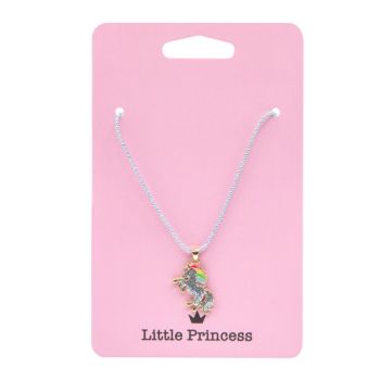  Little Princess Collar Charm Unicornio