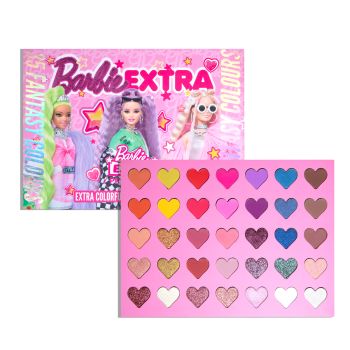 Palette de fards à paupières Barbie Extra Colorful
