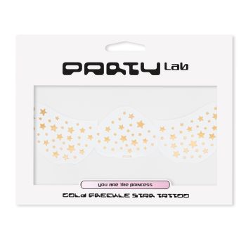 Party Lab Cold Freckle Star Tattoo Tatuaje de Pecas