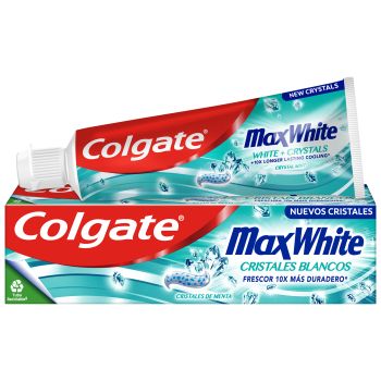 Pasta de dientes Blanqueadora Max White con Cristales Blancos