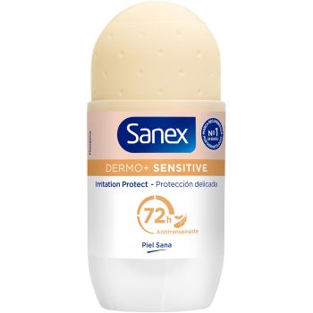 Desodorante Roll-On Dermo+ Sensitive 72h Antitranspirante