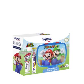 Set Super Mario Cuidado Dental Infantil