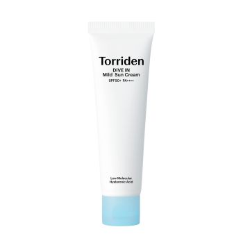 Dive In Mild Sun Cream Protector Solar SPF50+ con Ácido Hialurónico de Bajo Peso Molecular
