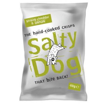 Salty Dog Hand Coocked Strong Cheedar and Onion
