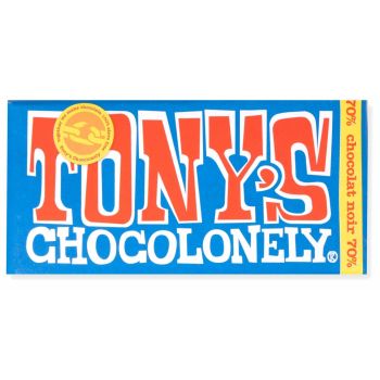 Chocolate Negro amargo de Tony 70%