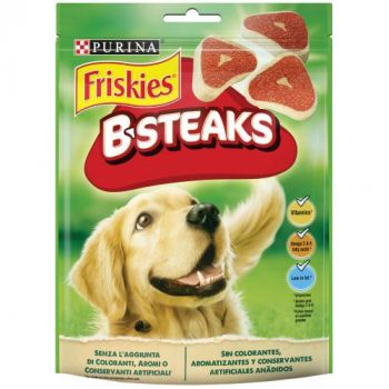 Snacks Friskies para cães B-Steaks
