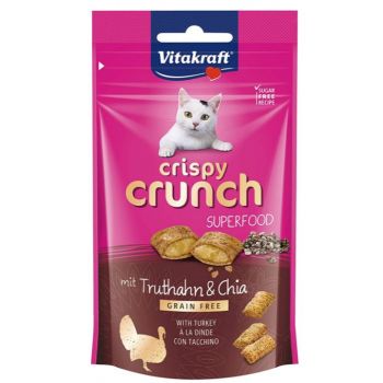 Crispy Crunch Superfood Snack para Gatos Crujientes
