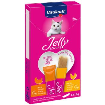 Jelly Lovers Pollo y Pavo para Gatos