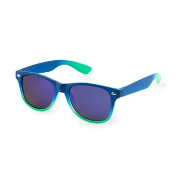 Óculos de sol polarizados para jovens Gradiente mate azul a verde
