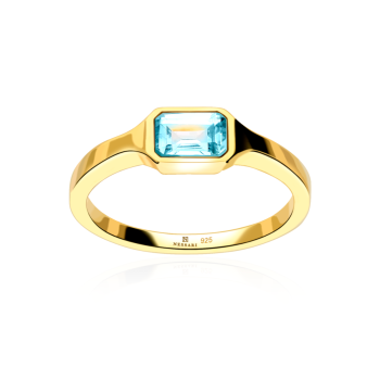 Anillo Apis Plata de Ley / Recubrimiento oro 18K