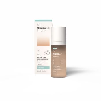 Organic Sun Ultra Fluid Protector Solar Facial con Color SPF50