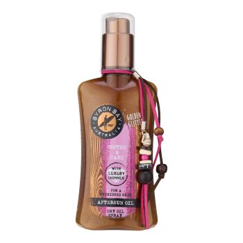 Olio doposole scintillante