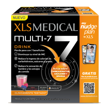 Xls Medical Multi 7 Drink Sabor Frutos Rojos