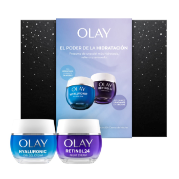 Estuche Olay Hyaluronic Vitamina B5 + Olay Retinol24