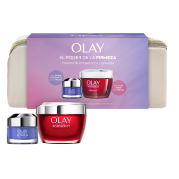 Neceser Regenerist Crema Facial de Dia y Olay Retinol24 Noche