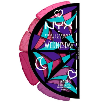 Wednesday Stained Glass Blush Paleta