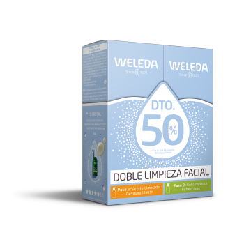 Doppio cofanetto per la pulizia del viso Olio detergente + Gel detergente