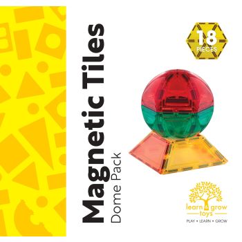 Magnetic Tiles 18 Piezas