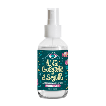 Ambientador en Spray Vainilla "Una lloradita y a seguir"