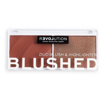 REVOLUTION RELOVE Relove Duo Color e Iluminador Color Play Blushed