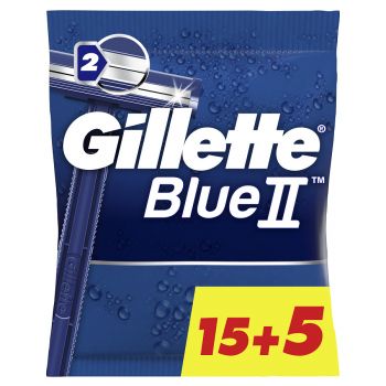 Gillette Blue II Lâminas Descartáveis para homem