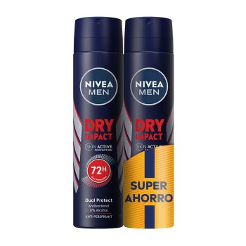 Nivea Spray Desodorizante Men Dry Impact real life tested para homem