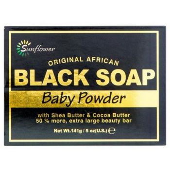 Original African Black Soap Jabón en Pastilla