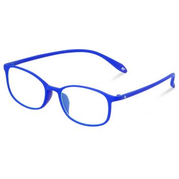 Óculos Quadrados Flexíveis Azul