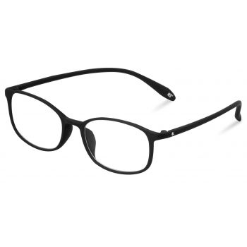Óculos Quadrados Flexíveis Pretos