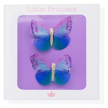  Little Princess Clips Papillons 