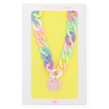  Little Princess Collier Maillons Multicolor Smiley 