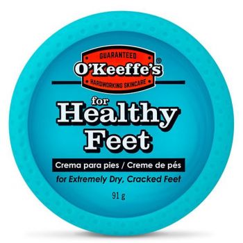 Pés saudáveis Creme para pés muito secos