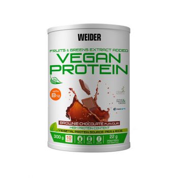 Pó para suplemento alimentar de proteína vegana